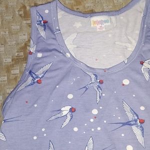 NWOT M LuLaRoe Hummingbird Tank